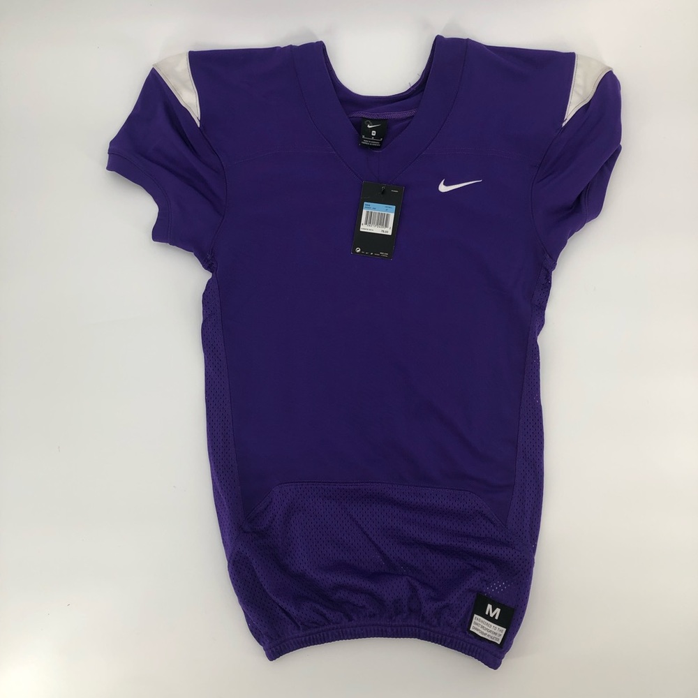 NEW! NIKE VAPOR PRO FOOTBALL JERSEY - Purple/White - Medium